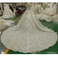 Custom Made Luxury Ball Fluffy Crystal Beaded Diamond High-end dress wedding bridal gowns